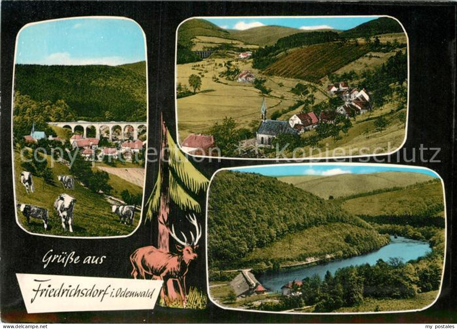 Friedrichsdorf Eberbach Viadukt Kirche Panoramen