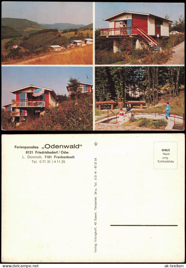 Friedrichsdorf (Taunus) Ferienparadies Odenwald, Ferienhäuser 1970
