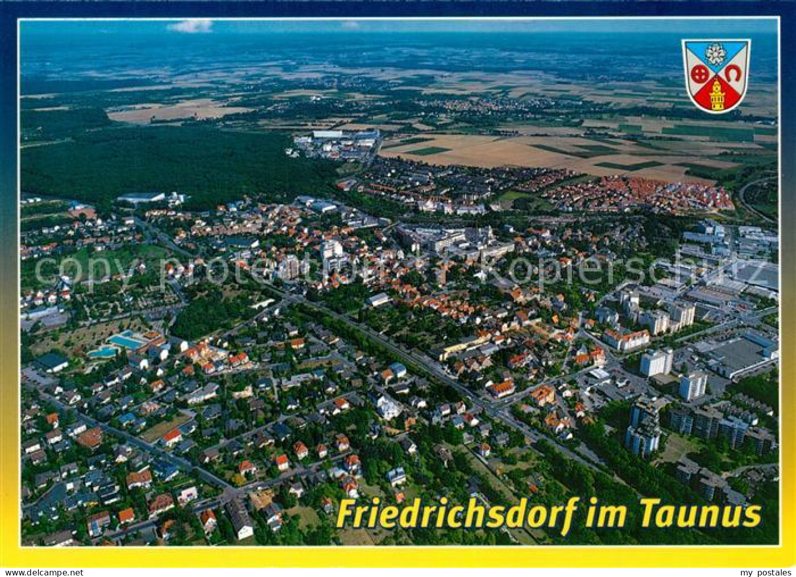 Friedrichsdorf Taunus Fliegeraufnahme