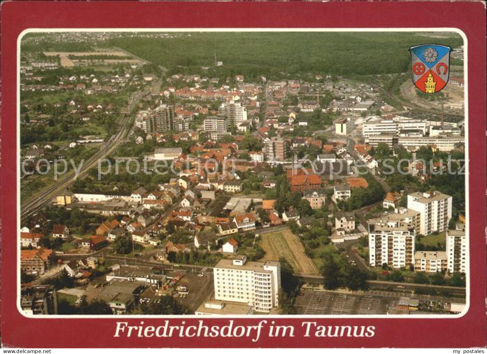 Friedrichsdorf Taunus Fliegeraufnahme