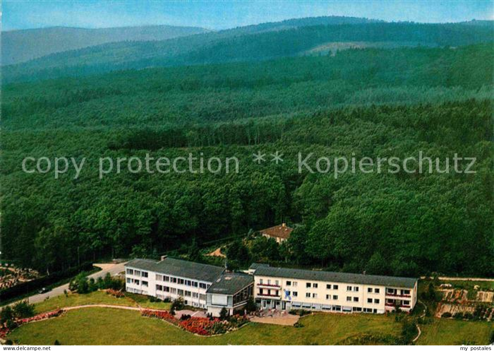 Friedrichsdorf Taunus Hessische Landvolk Hochschule Fliegeraufnahme