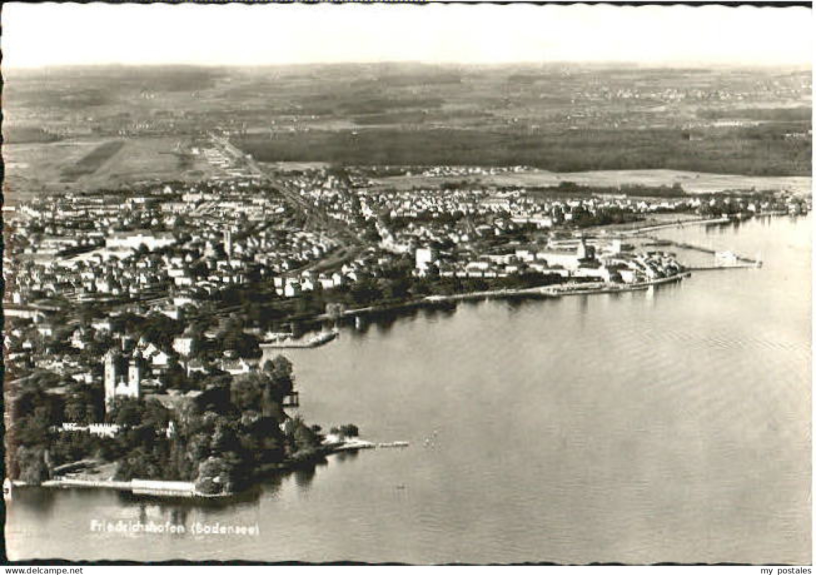 Friedrichshafen Bodensee Friedrichshafen Fliegeraufnahme