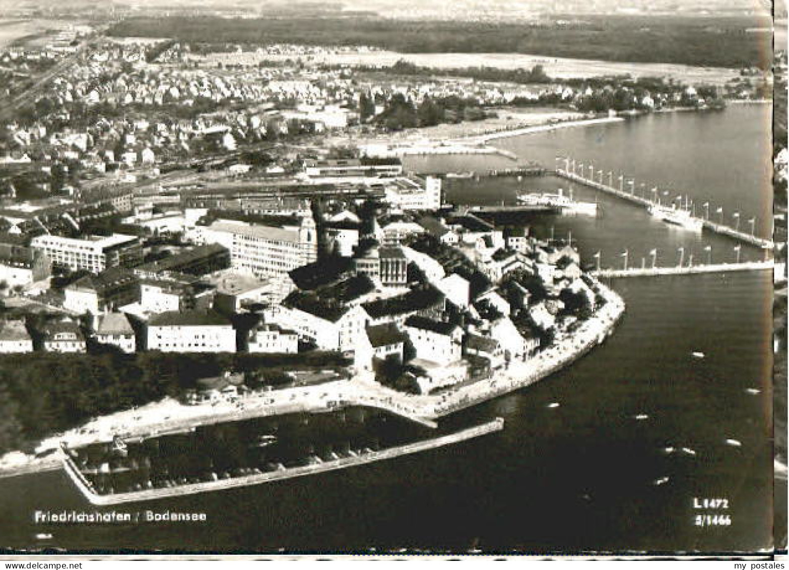 Friedrichshafen Bodensee Friedrichshafen Fliegeraufnahme