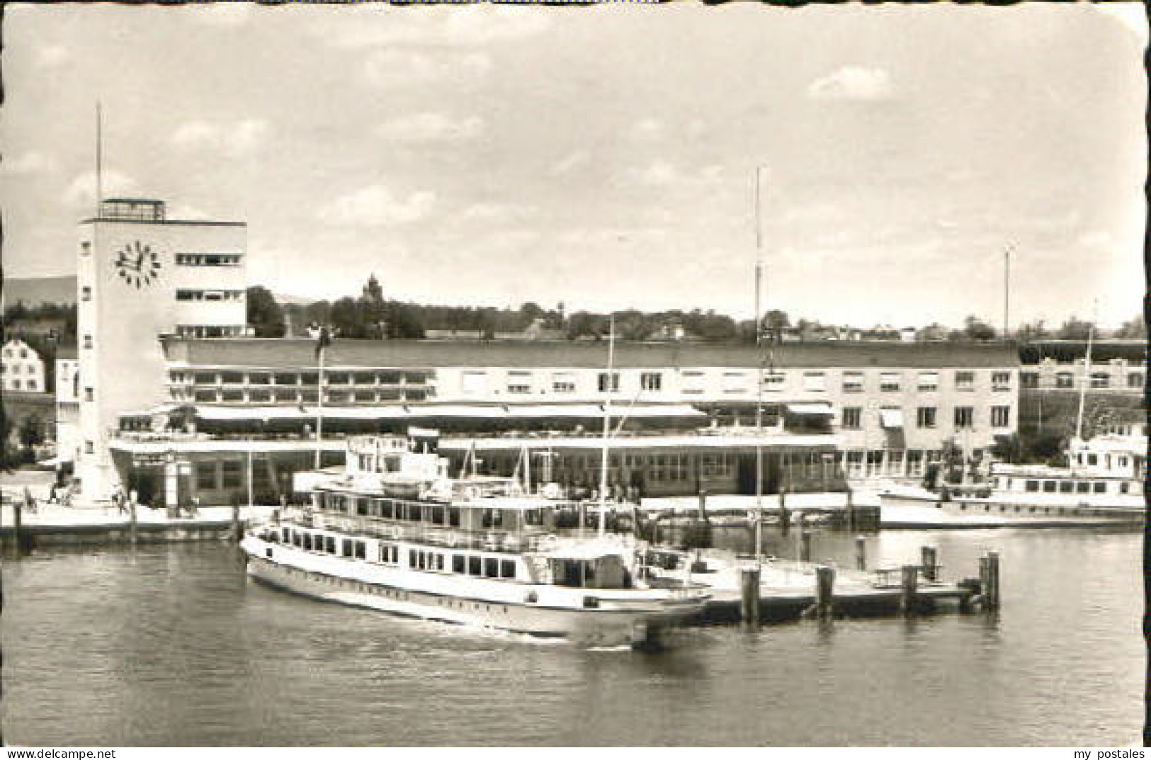 Friedrichshafen Bodensee Friedrichshafen Hafen x 1957