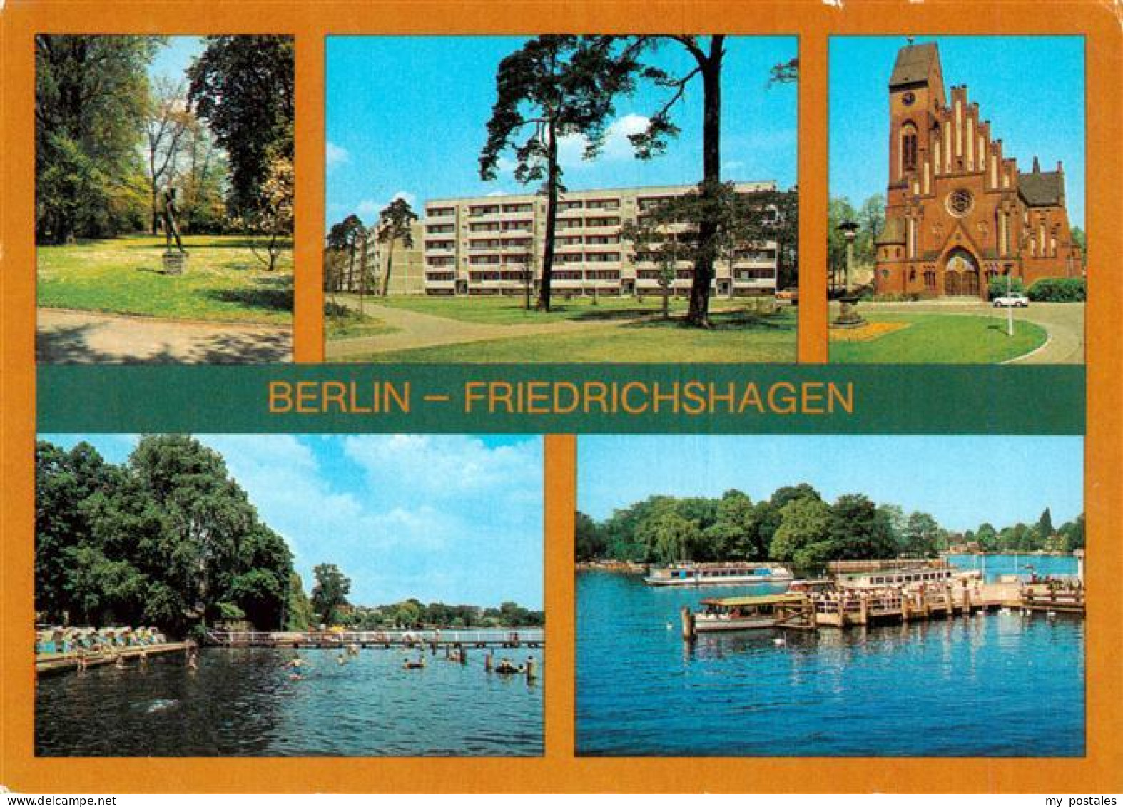 Friedrichshagen  Mueggelsee Berlin Mueggelpark Werlseestrasse Christophorus Kirc