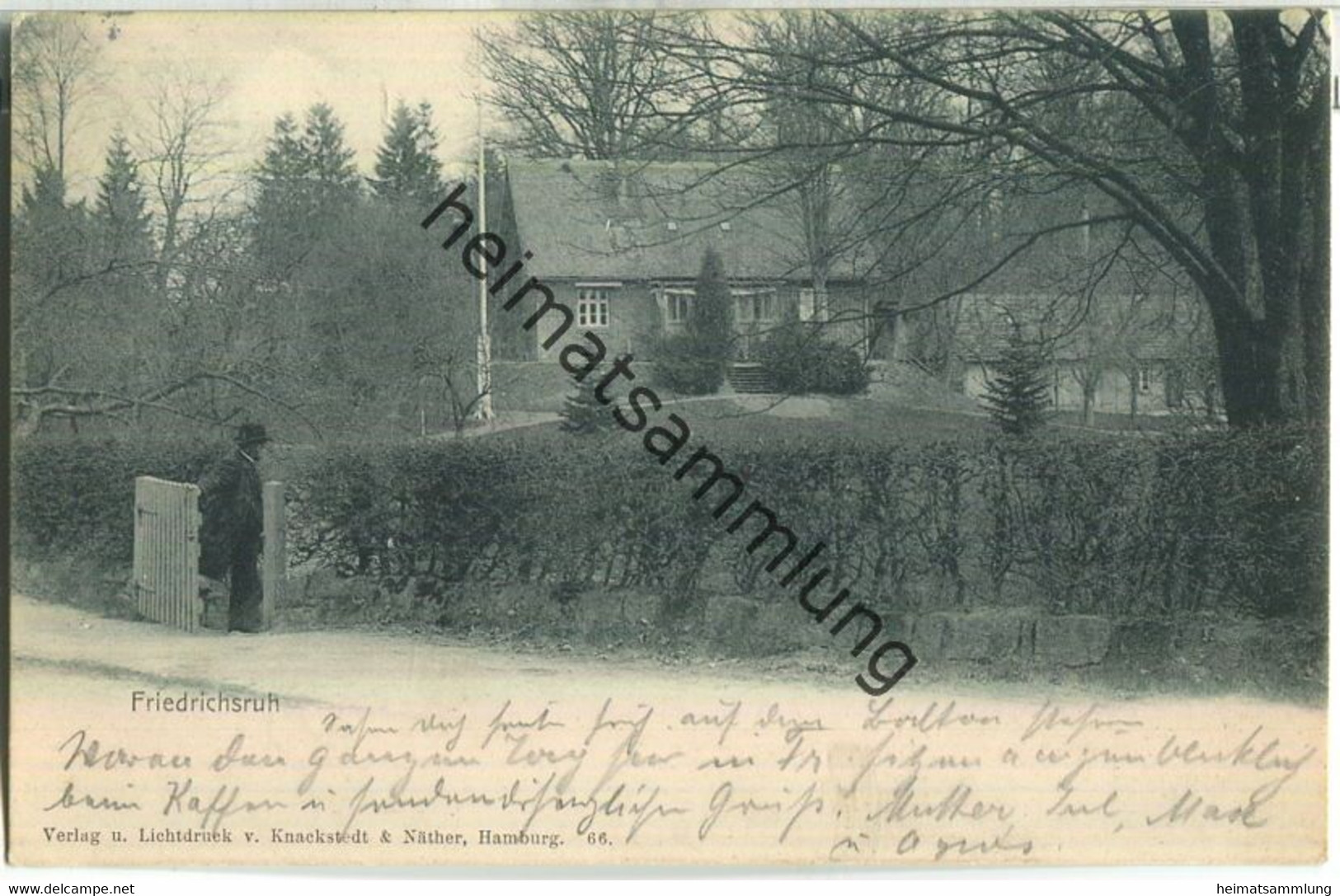 Friedrichsruh bei Hamburg - Verlag Knackstedt & Näther Hamburg