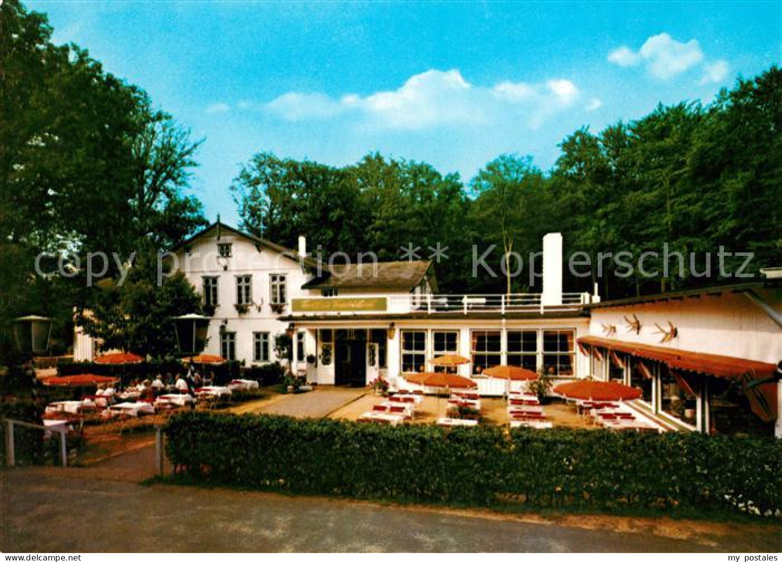 Friedrichsruh Hamburg Cafe Restaurant Forsthaus Friedrichsruh