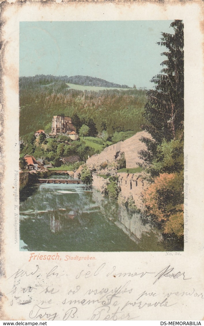 Friesach - Stadtgraben 1901