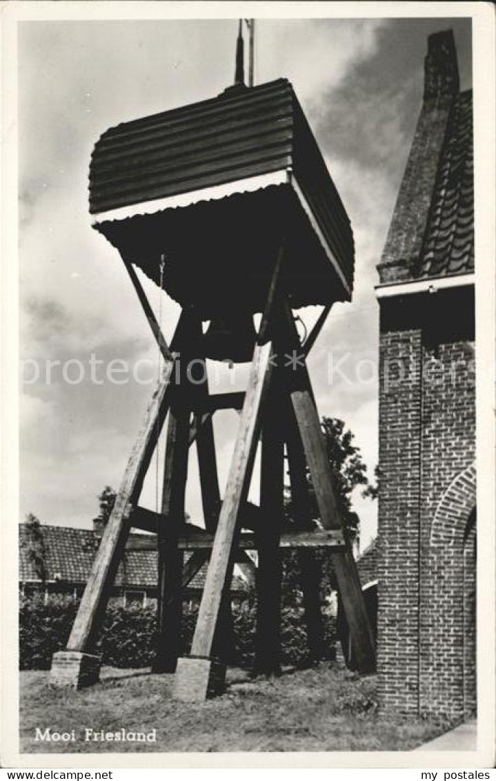 Friesland Niederlande Glockenstuhl