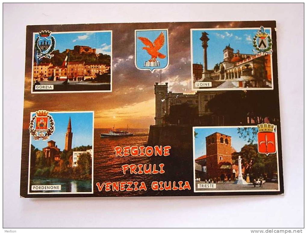 Friuli Venezia Giulia - Gorizia - Udine Pordenone -Trieste      VF  D22707