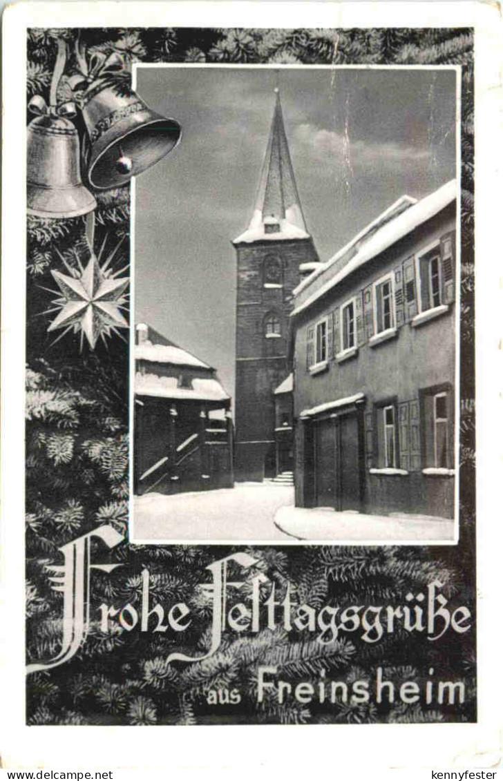 Frohe Festgrüße aus Freinsheim