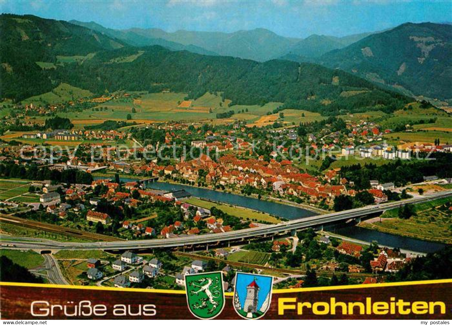 Frohnleiten Fliegeraufnahme