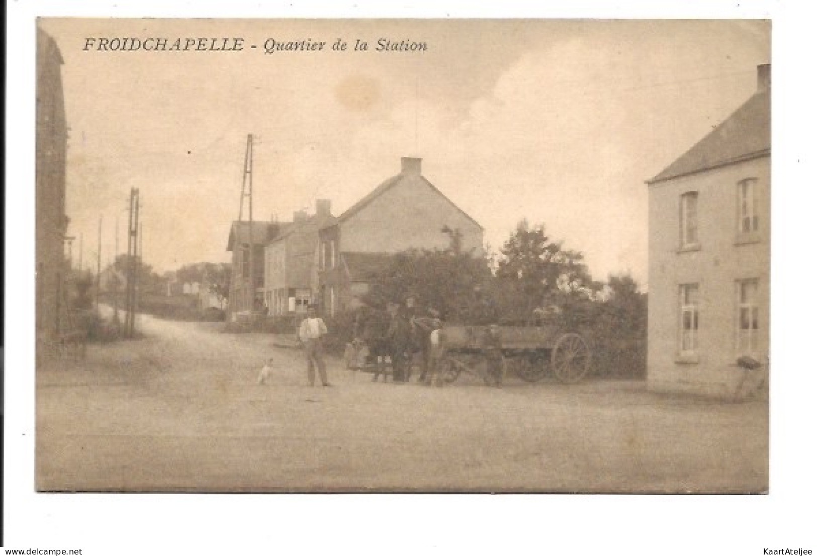 Froidchapelle - Quartier de la Station.