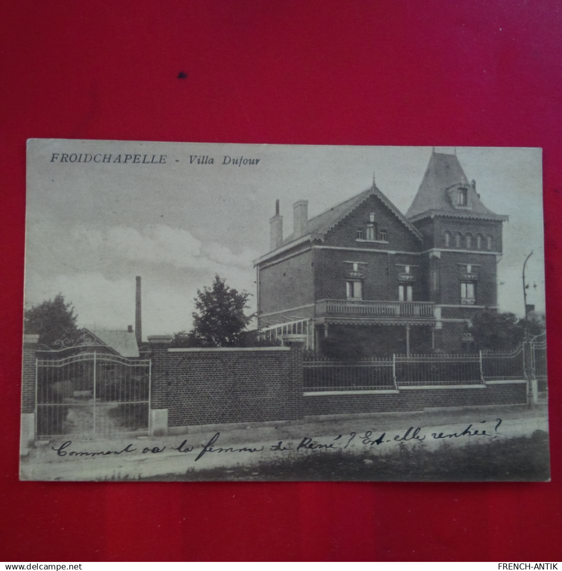 FROIDCHAPELLE VILLA DUFOUR