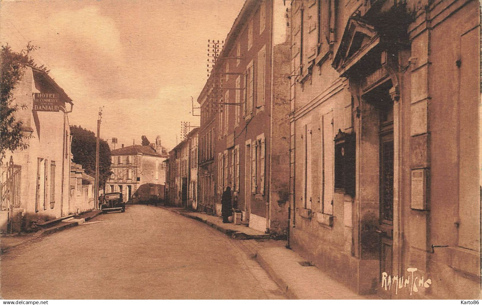 frontenay rohan rohan * route de niort et la mairie