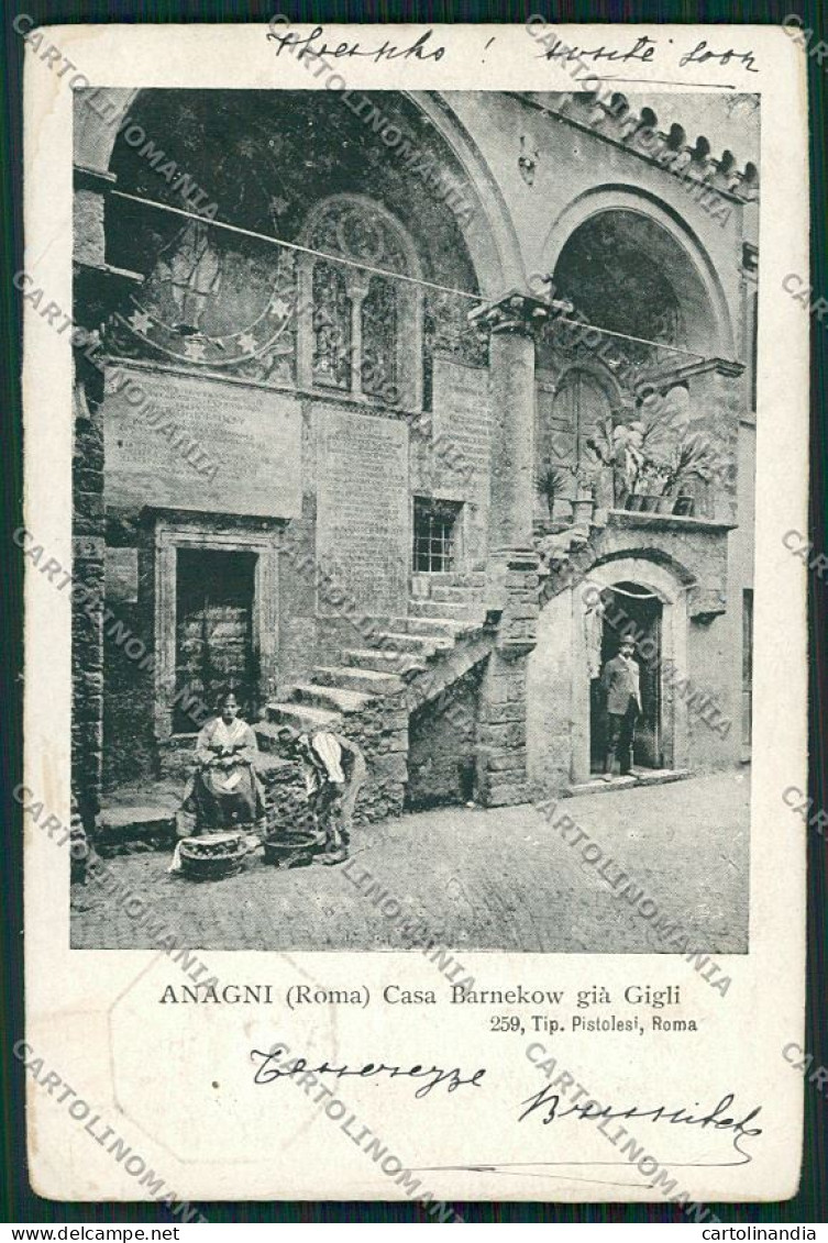 Frosinone Anagni cartolina QK4300