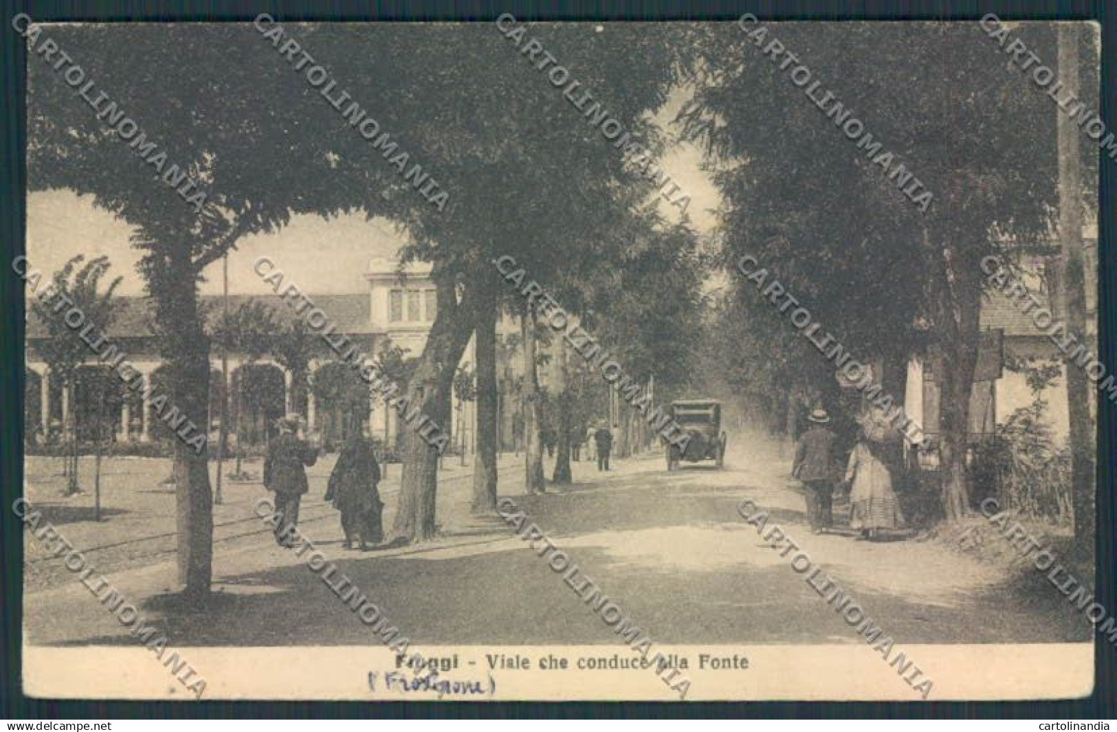 Frosinone Fiuggi cartolina MV1342