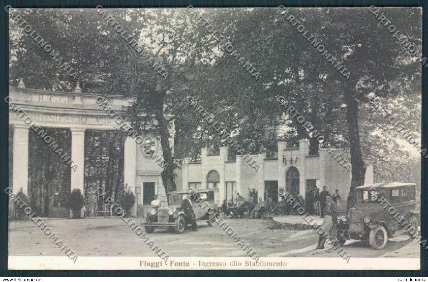 Frosinone Fiuggi cartolina MV1371