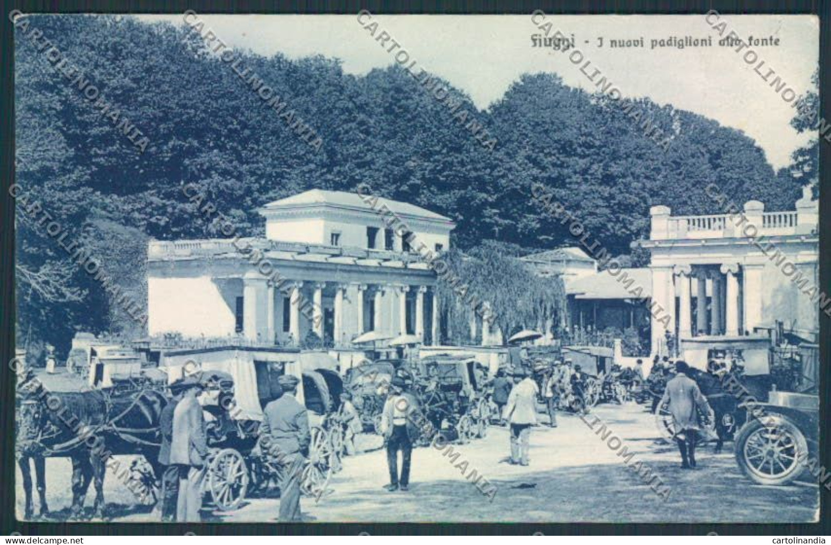 Frosinone Fiuggi cartolina MV1376