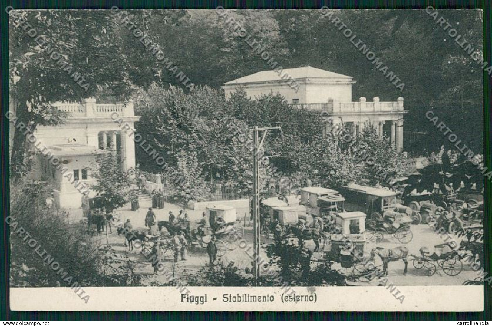 Frosinone Fiuggi cartolina QK4142