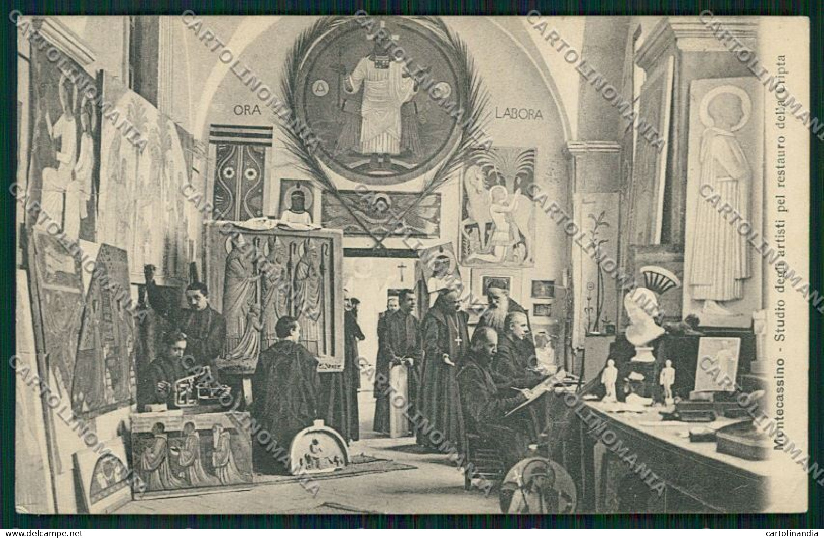 Frosinone Montecassino cartolina QK4286