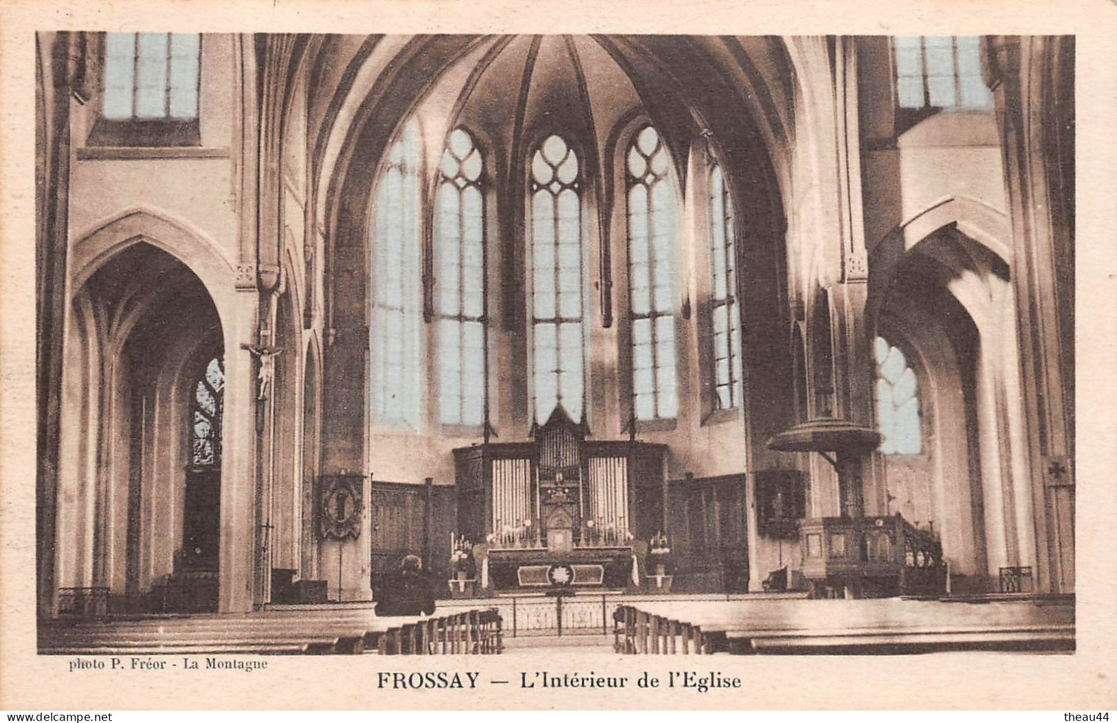 ¤¤   -   FROSSAY   -   L'Intérieur de l'Eglise          -   ¤¤