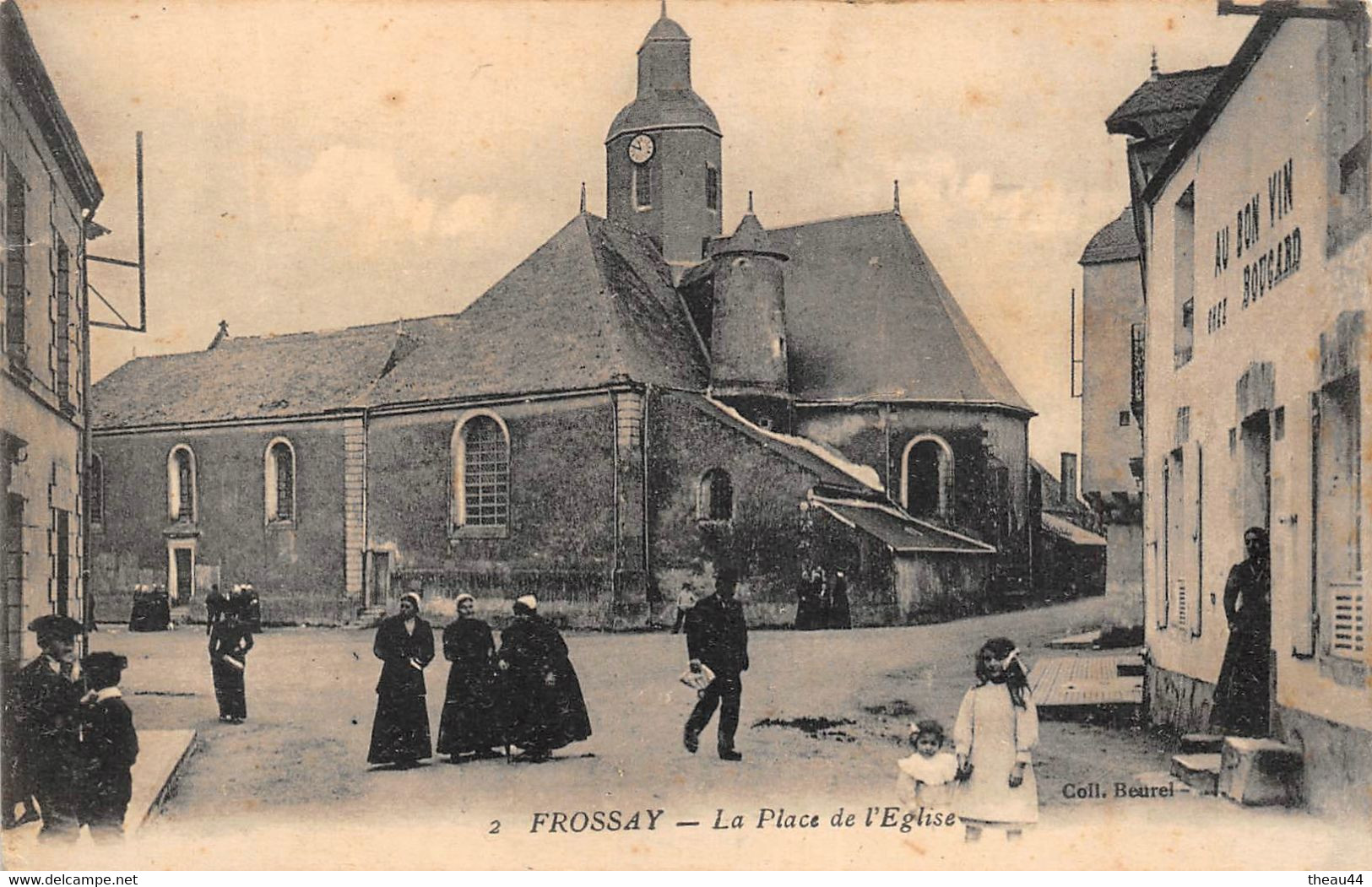 ¤¤  - FROSSAY   -   La Place de l'Eglise   -   ¤¤