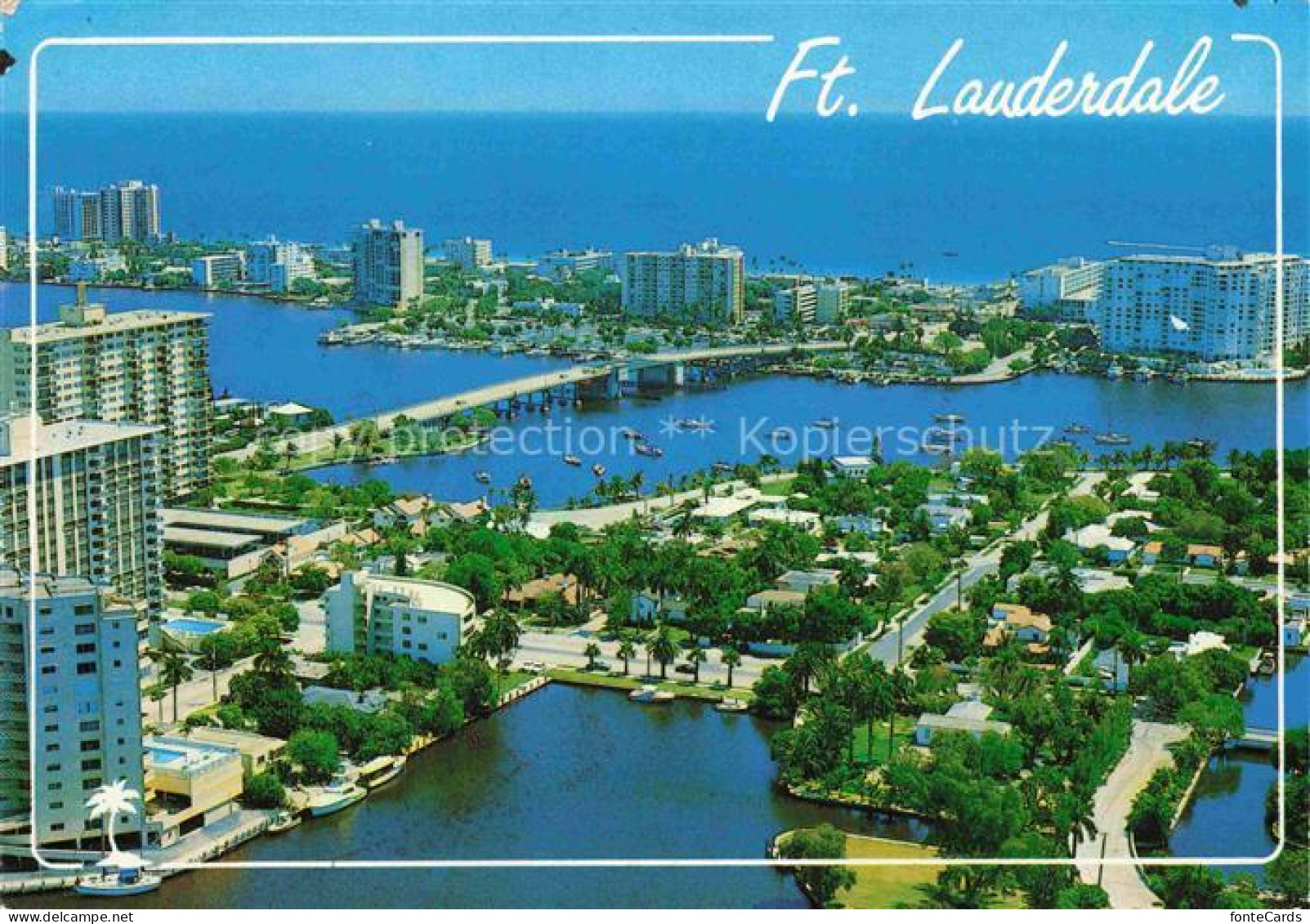 Ft Lauderdale Fort Lauderdale Florida USA Las Avenue bridge