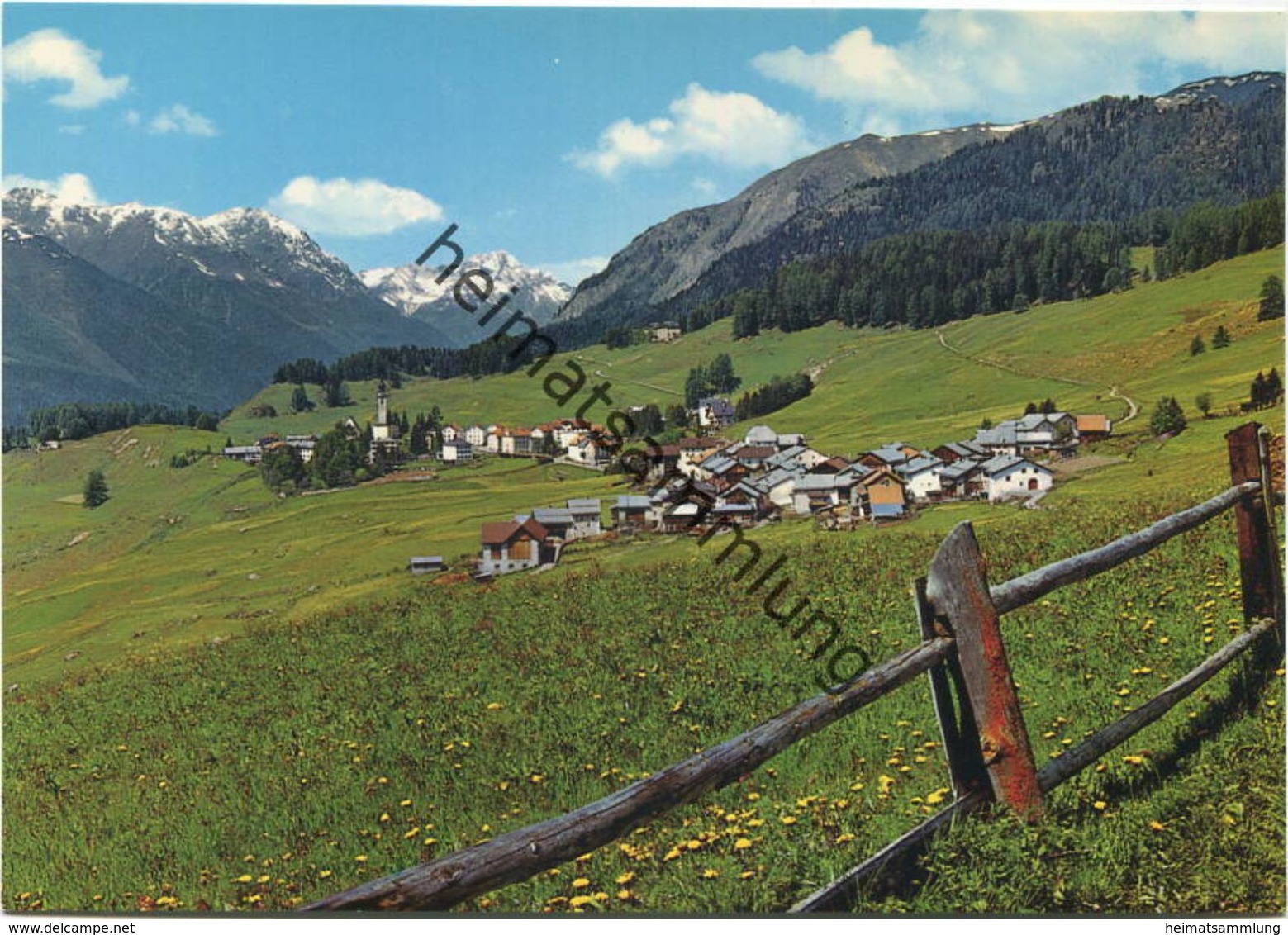 Ftan - Gross- und Klein-Ftan - AK Grossformat