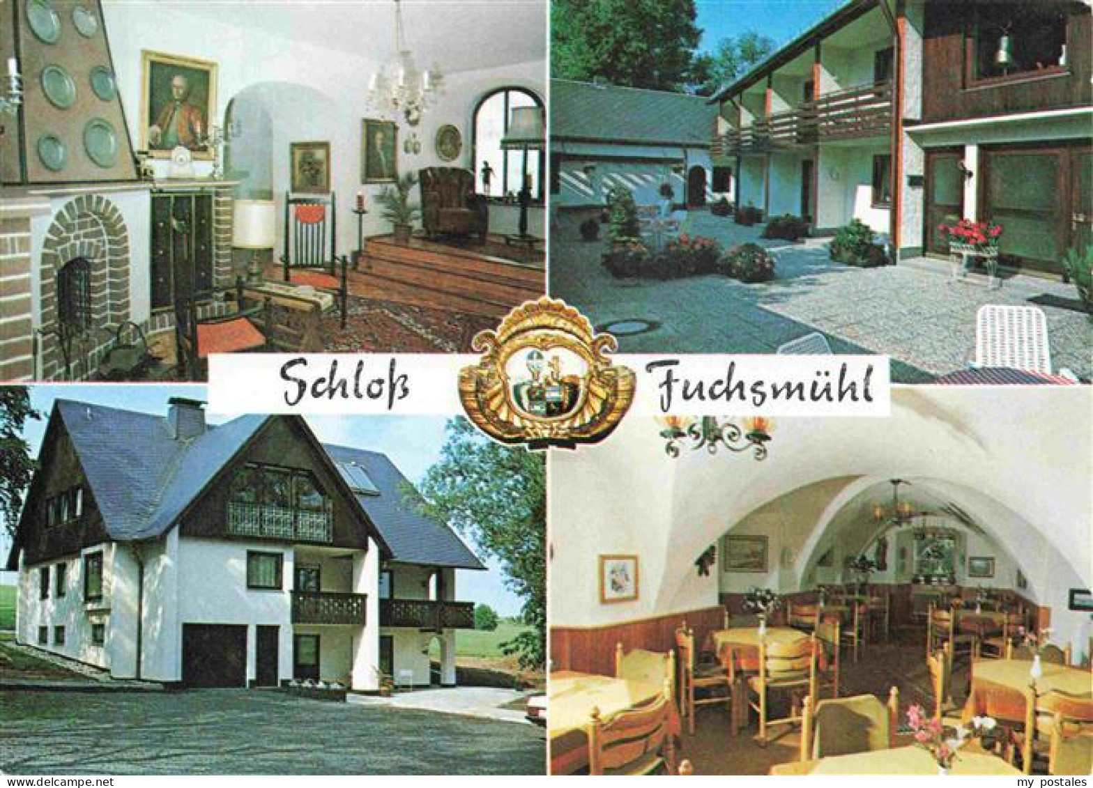 Fuchsmuehl Steinwald Oberpfalz Tirschenreuth Bayern Schloss Hotel Garni Pension