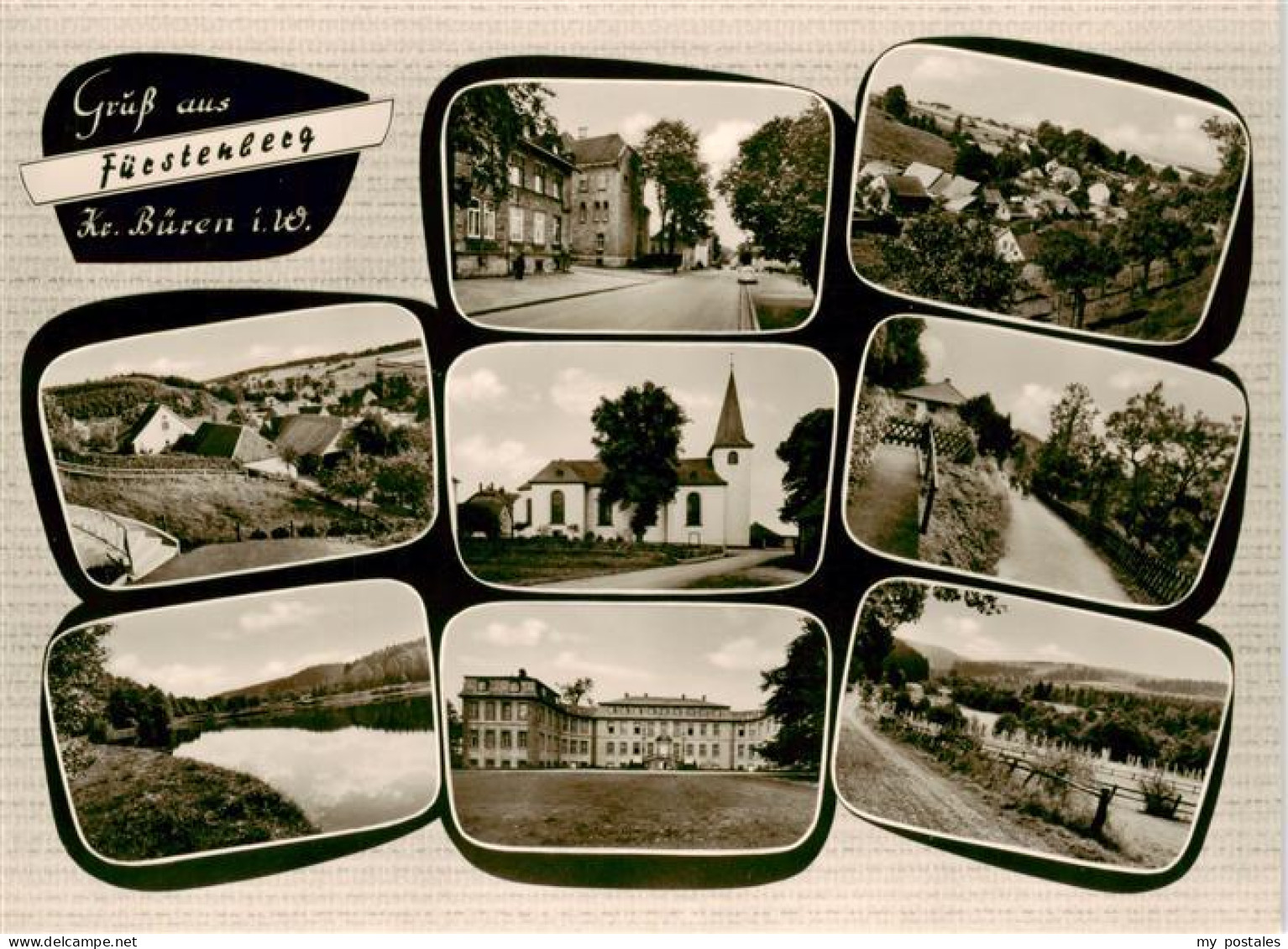 Fuerstenberg Bad Wuennenberg Bueren Westfalen Teilansichten Ferienort