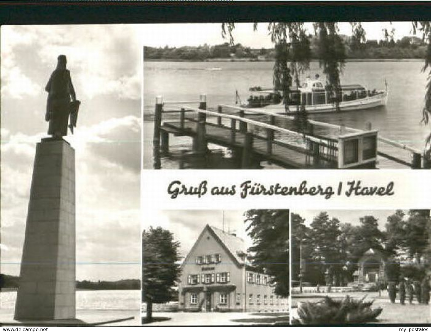 Fuerstenberg Mecklenburg Fuerstenberg  ungelaufen ca. 1965