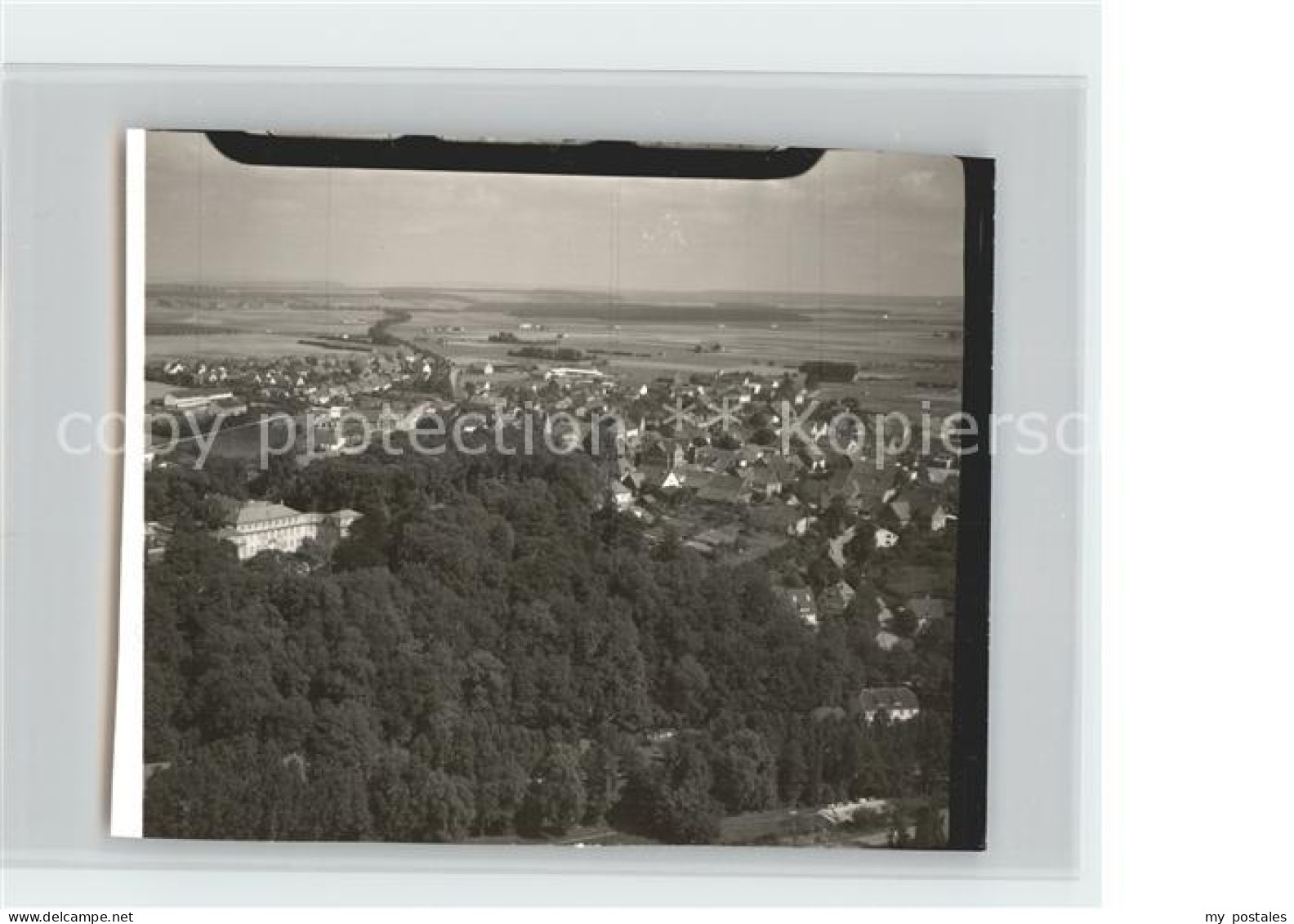 Fuerstenberg Weser Fliegeraufnahme