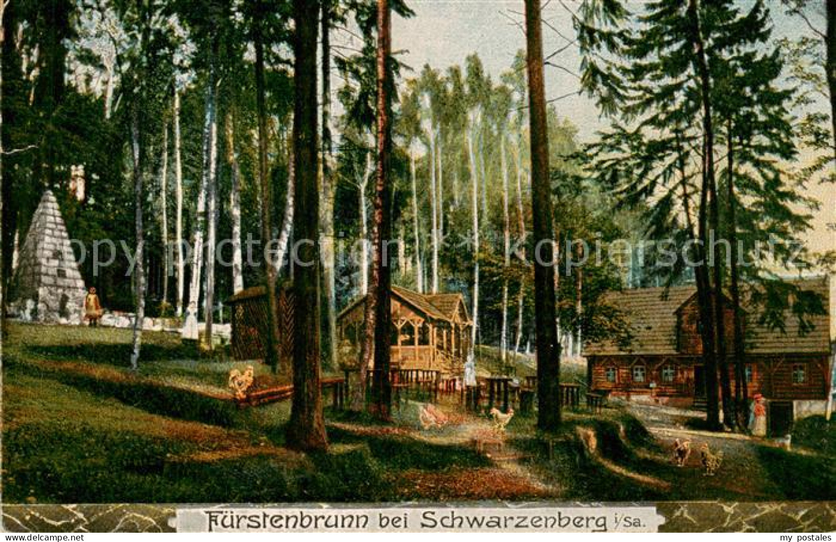 Fuerstenbrunn Schwarzenberg An diesem Ort wurde Prinz Albrecht am 6ten Juli 1455