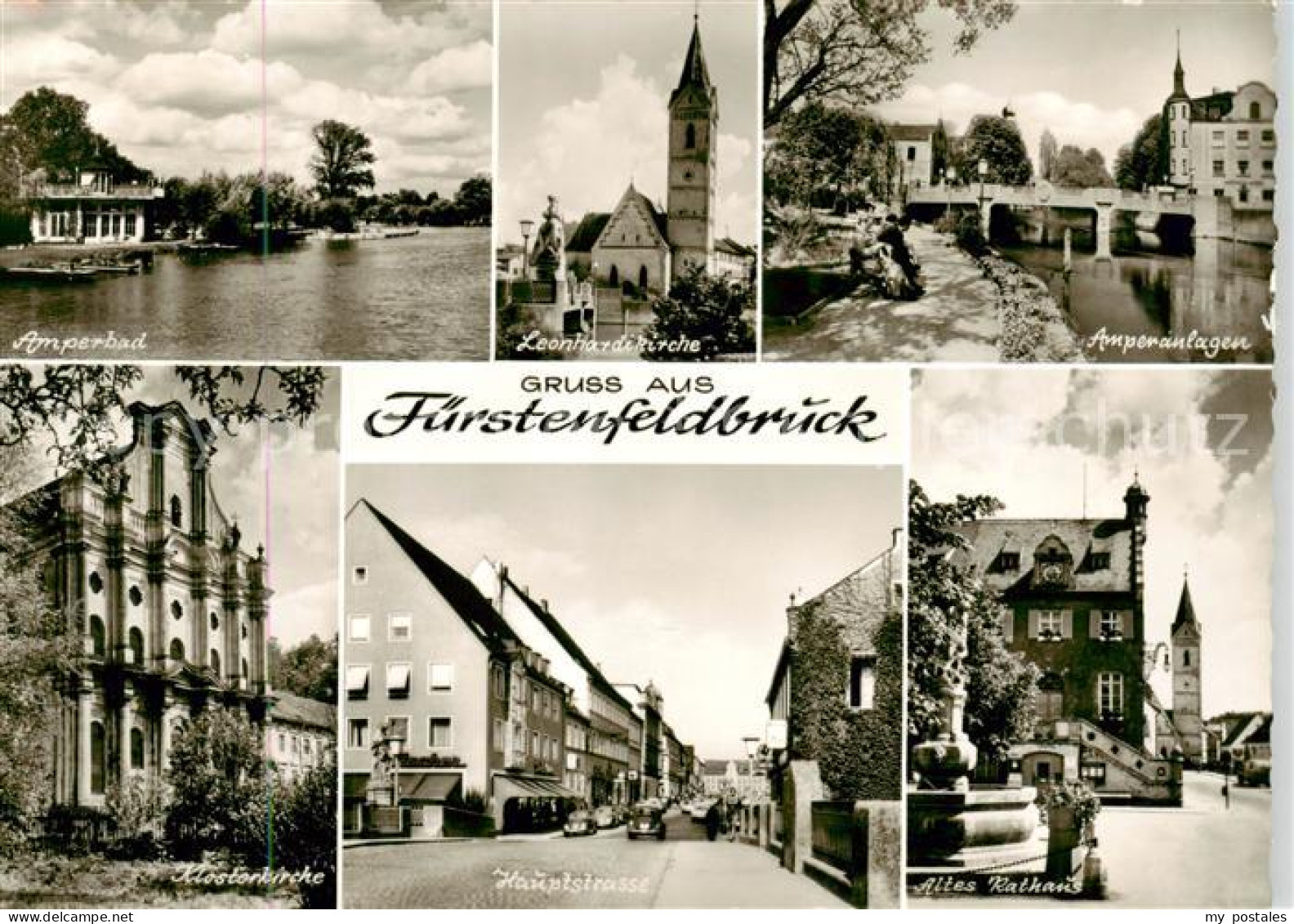 Fuerstenfeldbruck Amperbad Leonhardikirche Amperanlagen Klosterkirche Hauptstras