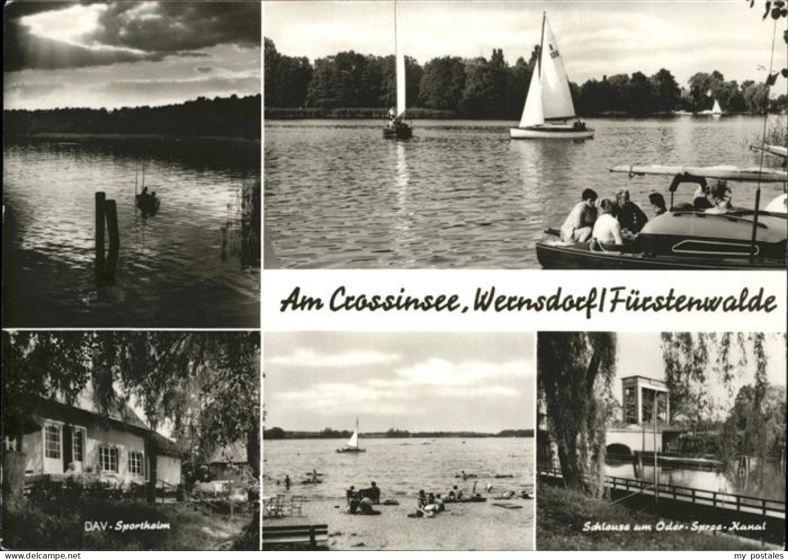Fuerstenwalde Spree Crossinsee Wernsdorf Boot