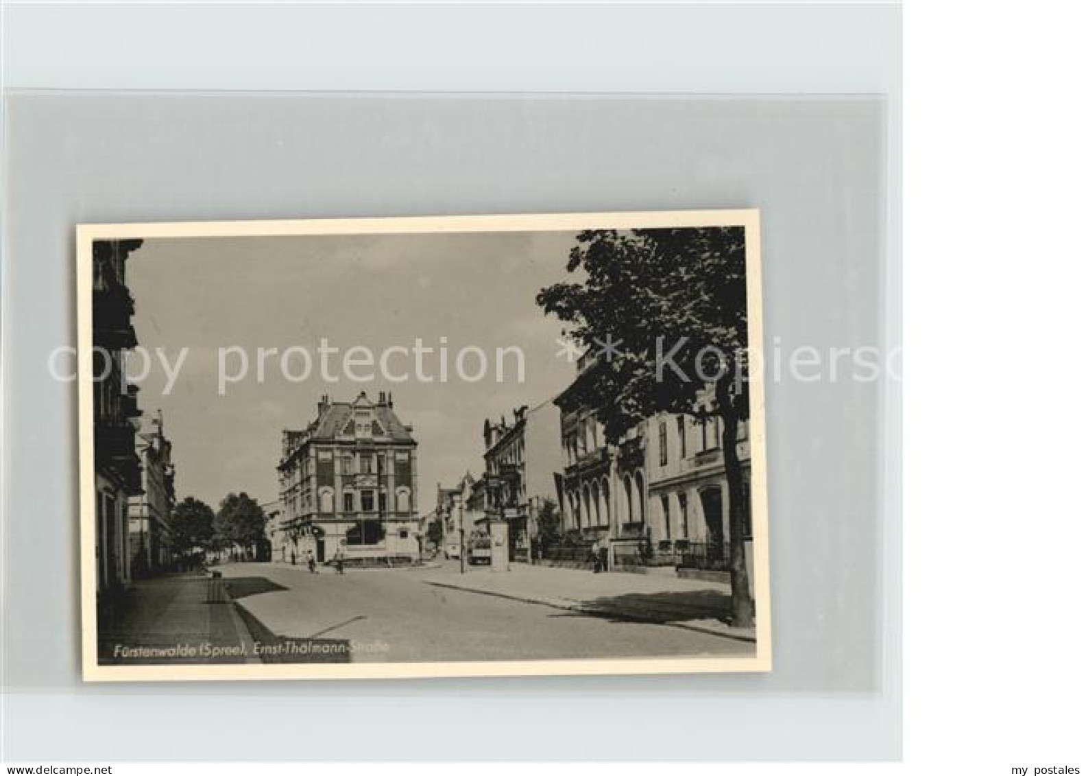 Fuerstenwalde Spree Ernst Thaelmann Strasse