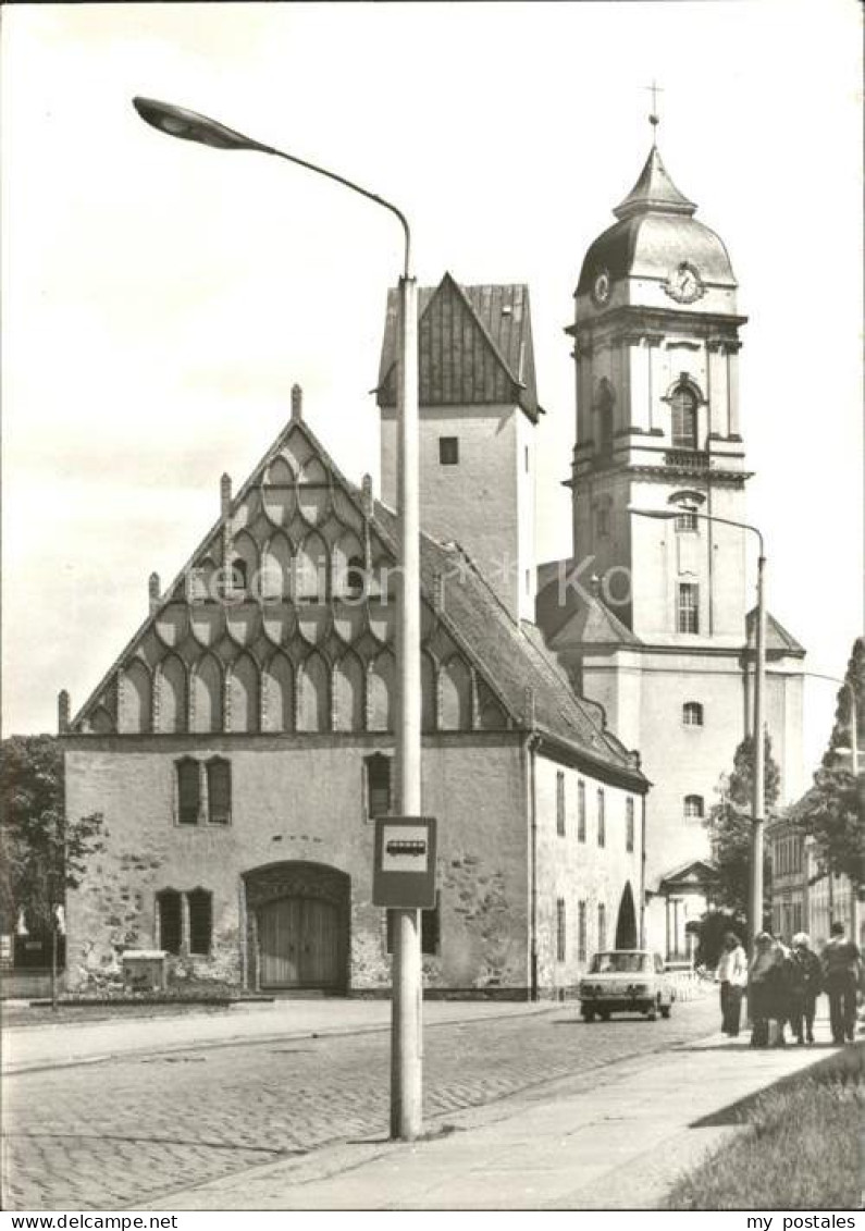Fuerstenwalde Spree Rathaus Dom