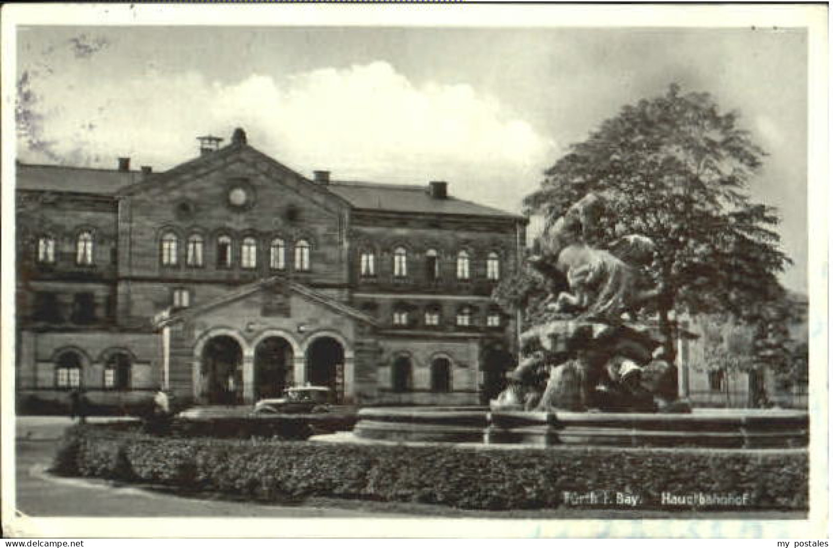 Fuerth Bayern Fuerth Bahnhof x 1940