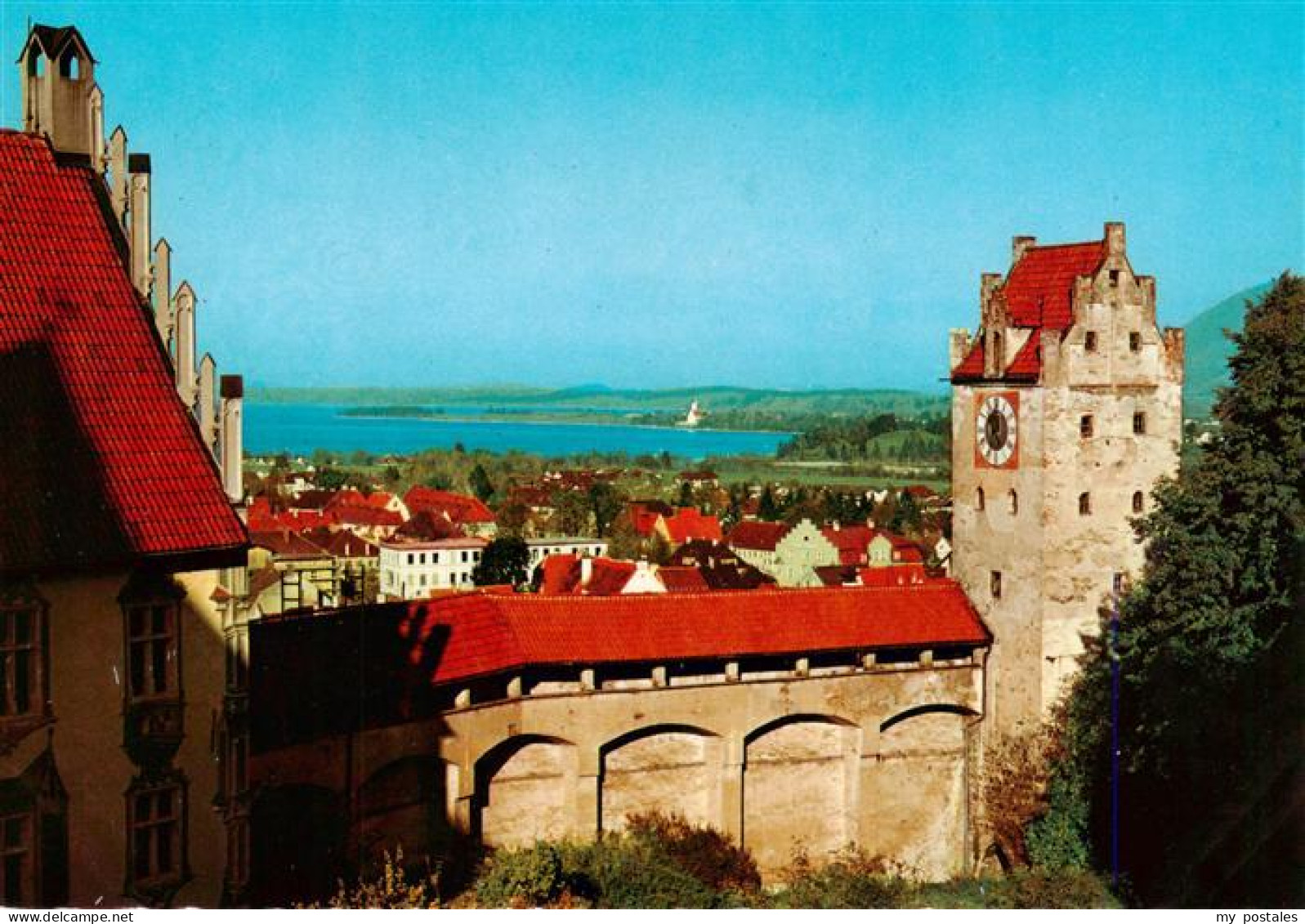 Fuessen Allgaeu Alt Fuessen und Forggensee