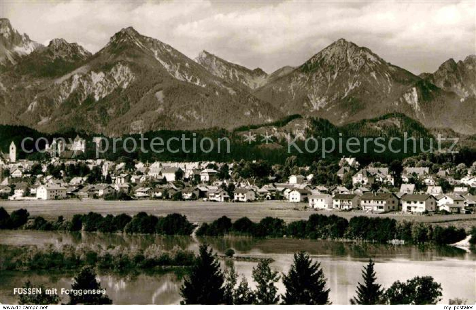 Fuessen Allgaeu Forggensee