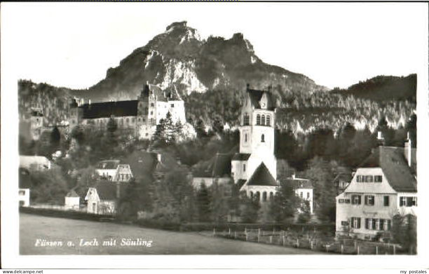 Fuessen Allgaeu Fuessen Lech