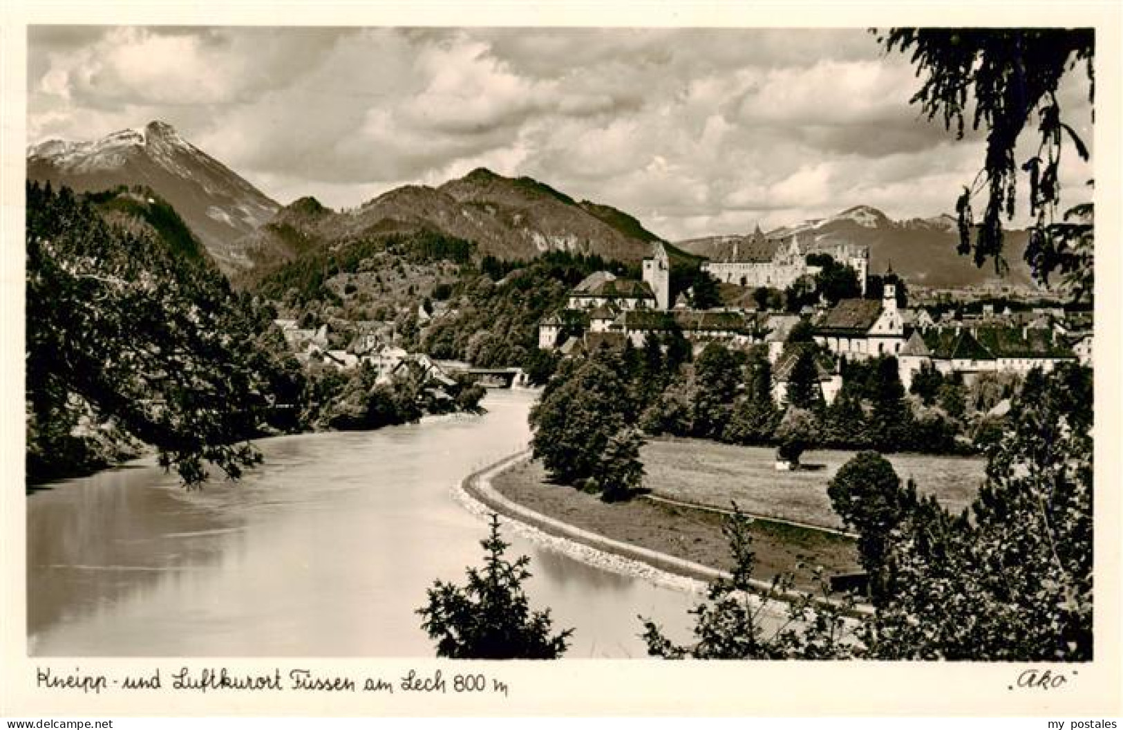 Fuessen Allgaeu Lechpartie