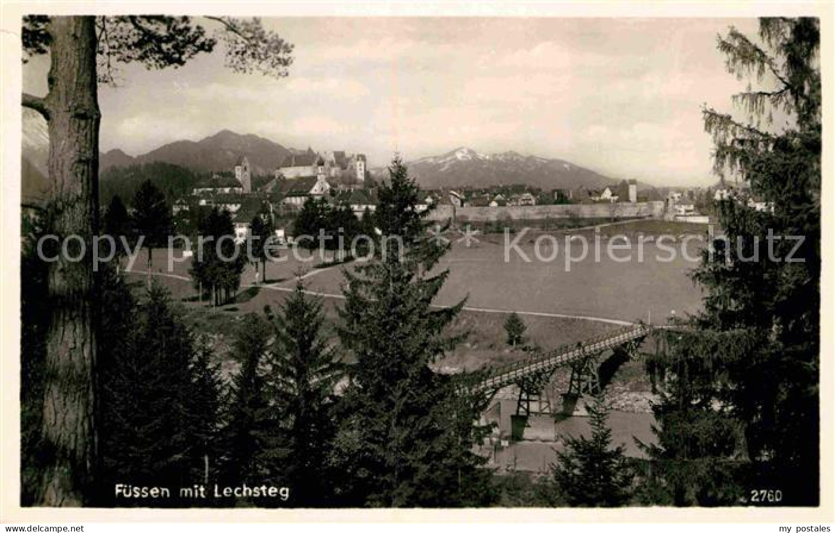 Fuessen Allgaeu Lechsteg