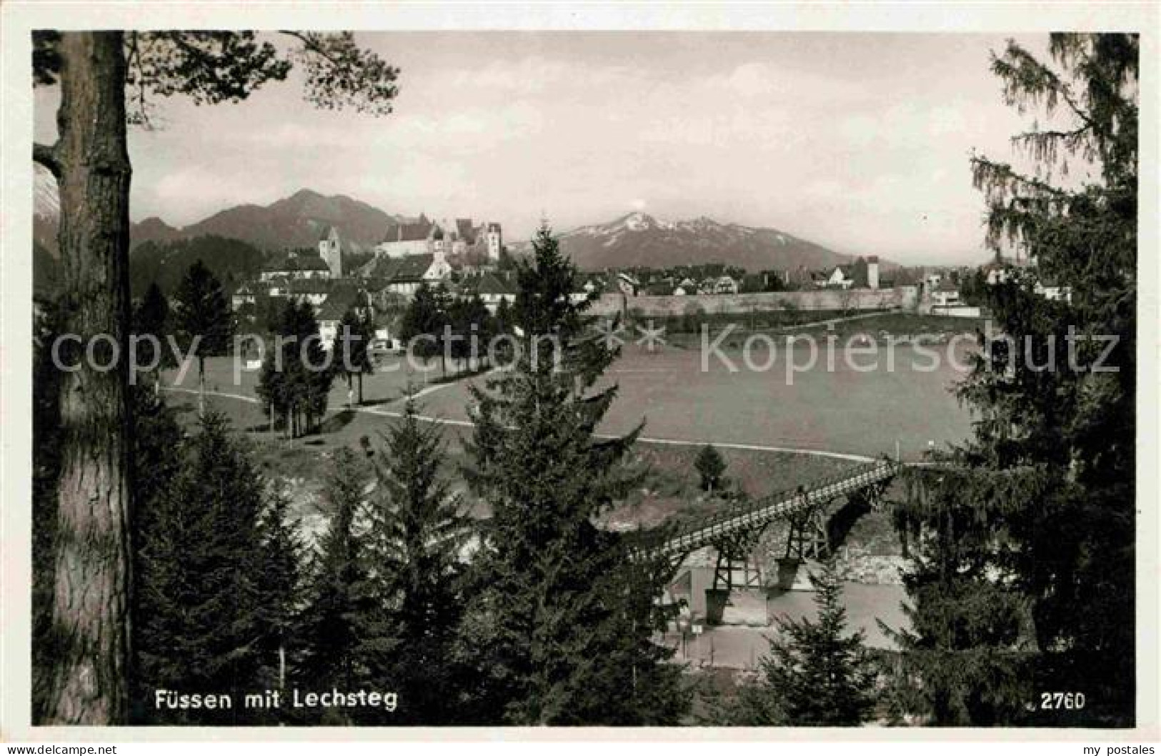 Fuessen Allgaeu Lechsteg
