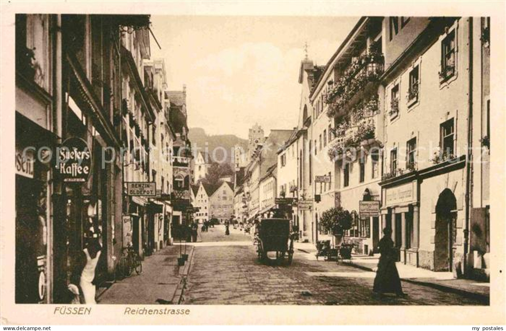 Fuessen Allgaeu Reichenstrasse