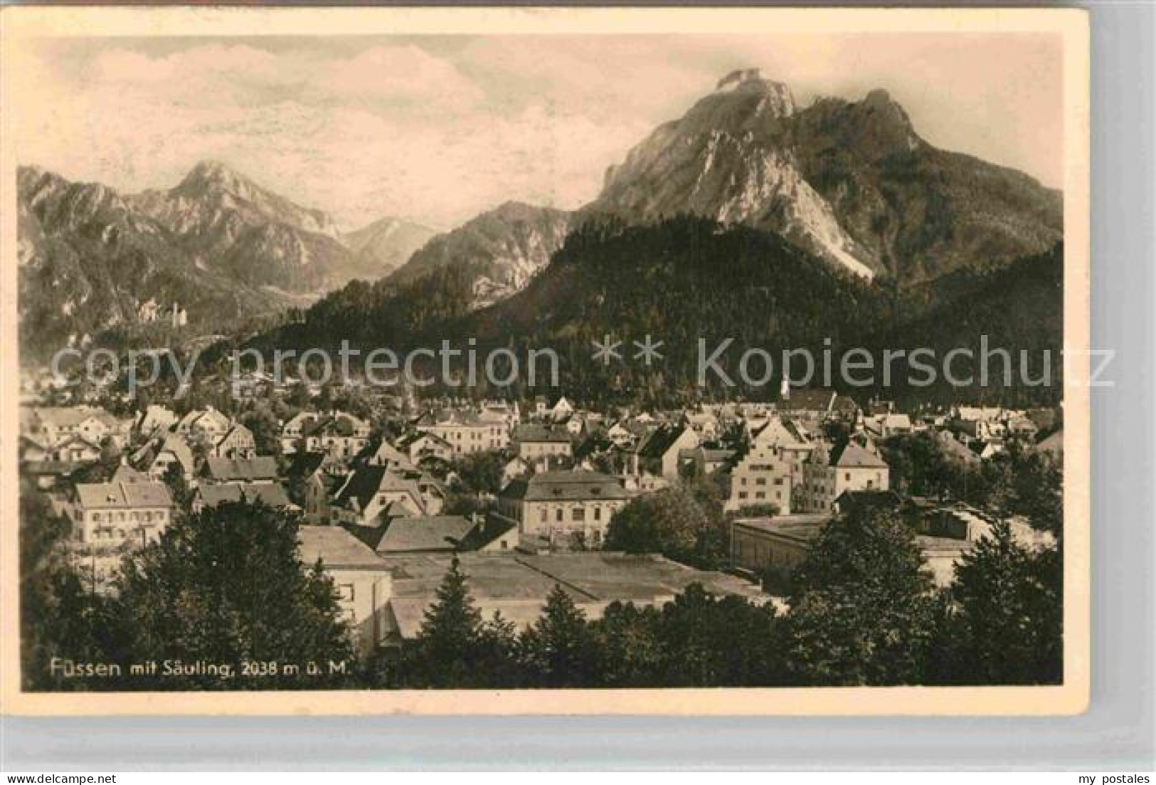 Fuessen Allgaeu Saeuling