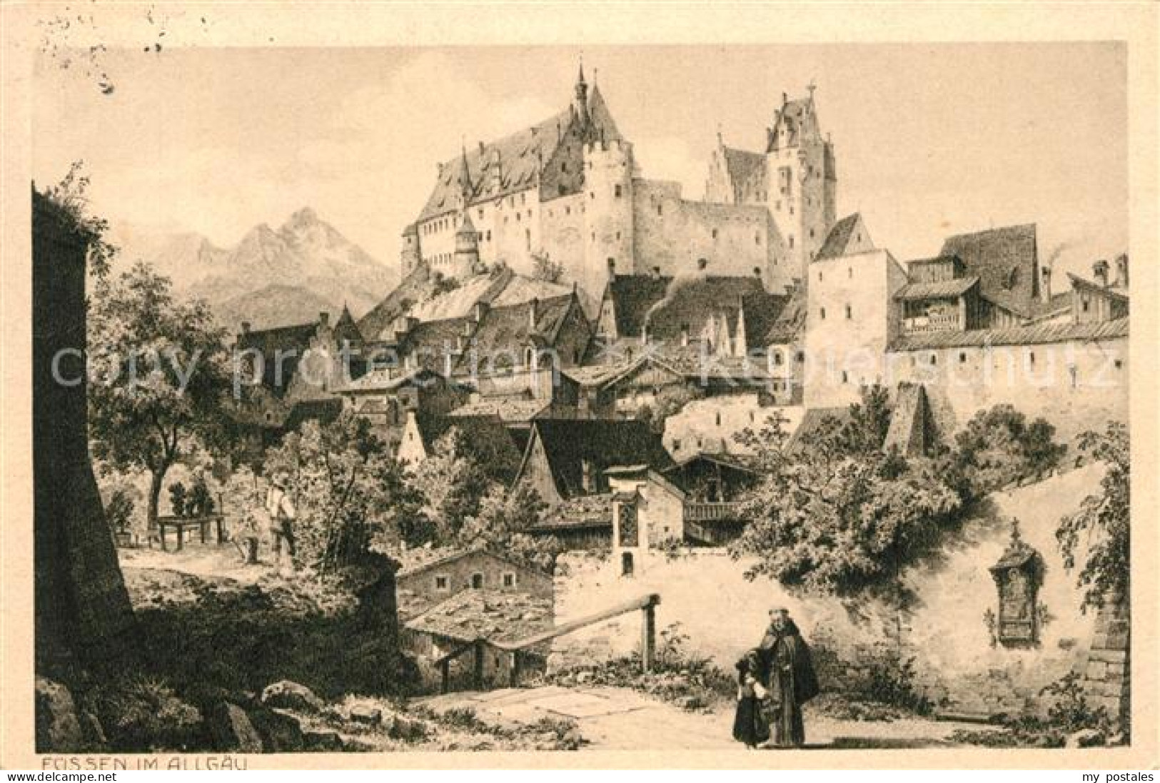 Fuessen Allgaeu Schloss