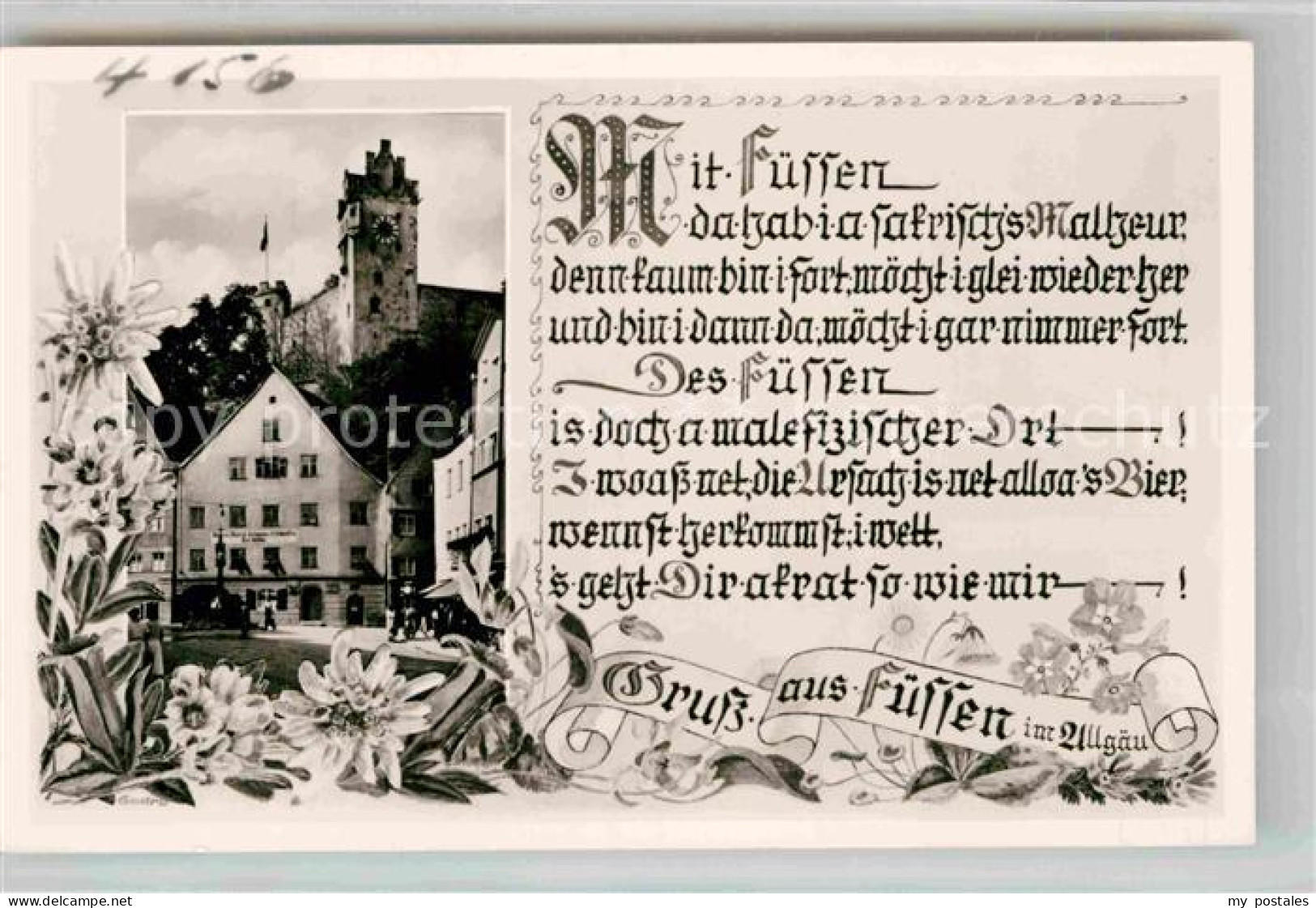 Fuessen Allgaeu Schloss
