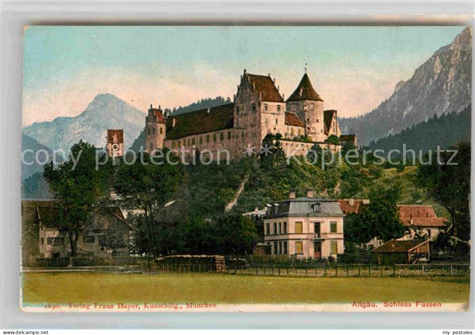 Fuessen Allgaeu Schloss Fuessen